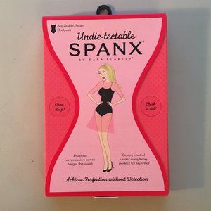 SPANX UNDIE-TECTABLE BODYSUIT NUDE LARGE NWT